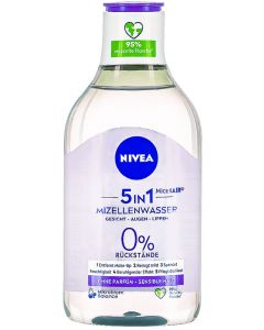Nivea Apa micelara 400 ml 5in1 Sensitive (fara parfum)