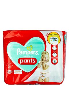 Pampers scutece chilotel nr.5 12-17 kg 35 buc Baby-dry 