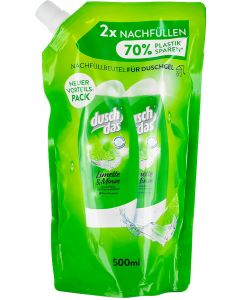 Duschdas Gel de dus Rezerva 500 ml Limette&Minze