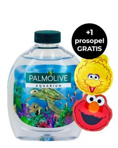 PROMO Palmolive Sapun lichid rezerva 300 ml Aquarium + Prosop magic pt. copii GRATIS