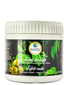 Tofamin Naturali Scrub de scalp 450 ml Menta,Oliva