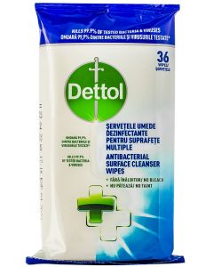 Dettol Servetele umede multisuprafete 36 buc Original