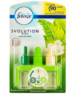 Febreze Rezerva Odorizant Priza 3 volution 20 ml Rosee du matin