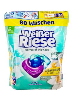 Weisser Riese Detergent capsule 80 buc Universal Trio Lotus&Mandelol