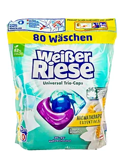 Weisser Riese Detergent capsule 80 buc Universal Trio Lotus&Mandelol