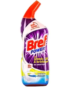 Bref Gel curatat WC 750 ml Schmutz,Kalk&Verfarbungen 15xEffekt
