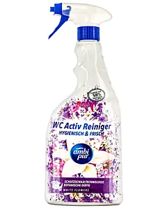 Ambi Pur Solutie curatat baie cu pompa 750 ml White Flowers