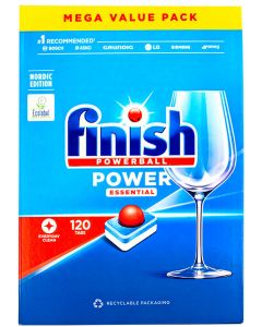 Finish Tablete pentru masina de spalat vase 120 buc Power Essential