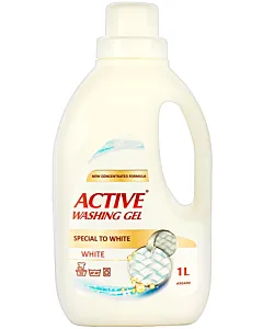 Active Detergent lichid 1 L 20 spalari White