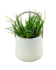 Floare artificiala in ghiveci plastic Cos 10x17 cm Diverse Culori