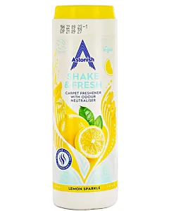 Astonish Pudra parfumata pentru covoare 400 g Shake&Fresh Lemon Sparkle