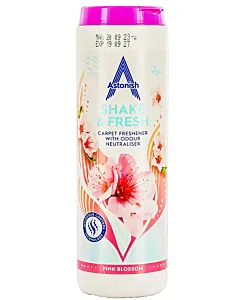 Astonish Pudra parfumata pentru covoare 400 g Shake&Fresh Pink Blossom
