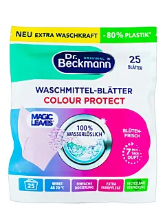 Dr.Beckmann Detergent de rufe benzi-foi 25 buc Color Magic Leaves