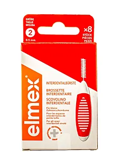 Elmex Periute interdentare 8 buc 0.5 mm