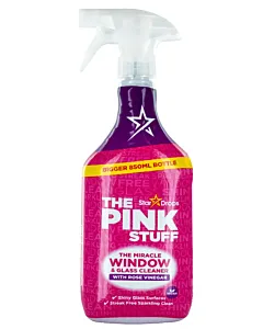 Pink Stuff Solutie curatat geamuri cu pompa 850 ml 