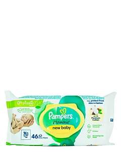 Pampers Servetele umede cu capac 46 buc New baby Harmonie