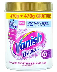 Vanish Detergent praf pt. indepartarea pete 940 g Oxi Action White