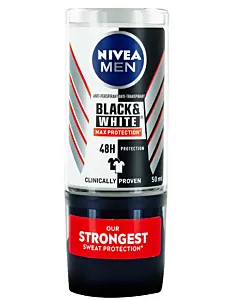 Nivea Roll-on 50 ml Men Black&White Max Protection
