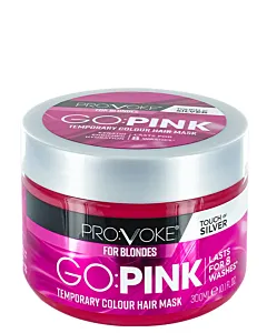 Provoke Masca de par coloranta pentru par blond 300 ml GO PINK