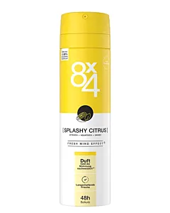 8x4 Spray deodorant 150 ml Splashy Citrus