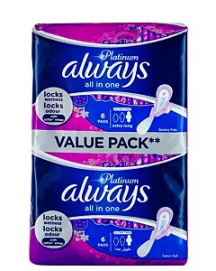Always Absorbante 12 buc Platinum all in one