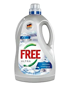 Ultra Free Detergent Lichid 2 L 50 spalari Original