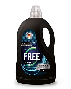 Ultra Free Detergent Lichid 2 L 50 spalari Pro Black