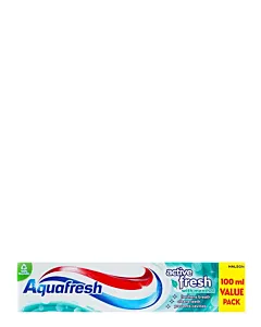 Aquafresh Pasta de dinti 100 ml Active Fresh With Menthol