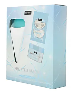 Sence Collection Kit Masca racire:Fata+Ochi+Rola pentru fata Frosted Magic Cooling