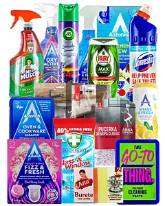 Pachet de curatenie 17 produse Astonish