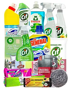 Pachet de curatenie 16 produse CIF