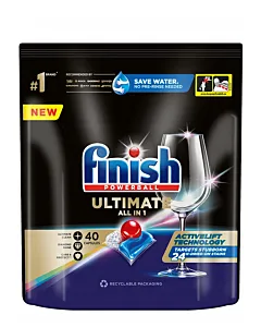 Finish Tablete pentru masina de spalat vase 40 buc Ultimate All in 1