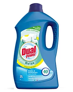 Dual Power Detergent lichid 2 L 40 spalari Relax Fresh Fragrance