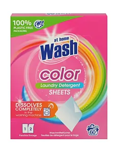At Home Detergent de rufe benzi-foi 30 buc 60 spalari Color