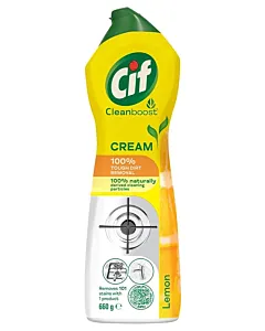 Cif Crema abraziva 660 g Cleanboost Lemon