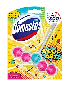 Domestos Odorizant wc cu bile 55 g Popping Magnolia