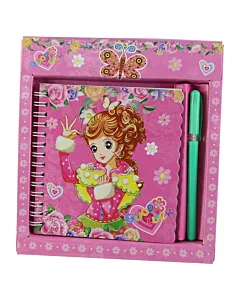 Agenda cu pix in cutie decorativa Good Luck 17X18 cm (diferite modele)