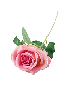 Trandafir artificial catifelat 50 cm Diverse culori