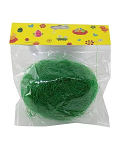 Ornament realizat din sisal 15 gr Verde