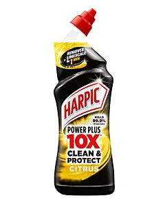 Harpic Gel curatat WC 680 ml Power Plus 10X Clean&Protect Lemon