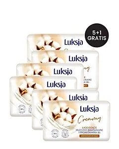 PROMO 5+1 GRATIS Luksja Sapun 100 g Creamy