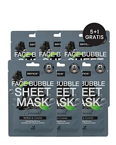PROMO 5+1 GRATIS Sence Beauty Masca de fata 20 ml Charcoal 