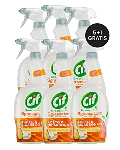 PROMO 5+1 GRATIS Cif Degresant cu pompa 650 ml Aceto&Bicarbonato