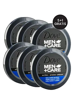 PROMO 5+1 GRATIS Dove Men+Care Crema 75 ml Ultra Hydra