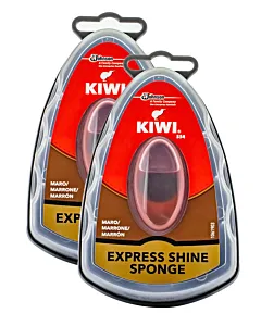 PROMO Kiwi Burete umed pentru lustruit pantofi 7 ml Maro 1+1 GRATIS