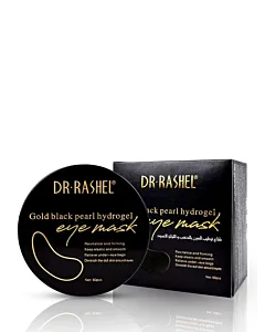 Dr. Rashel Masca pentru ochi cu efect de anticearcan, lifting si antirid 60 buc Black Pearl&Gold