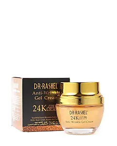 Dr. Rashel Crema Gel Anti-Aging cu aur si colagen 50 ml 24K Gold & Collagen Anti-Wrinkle
