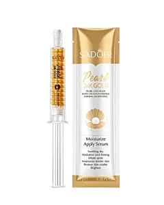 Sadoer Ser facial 10 g Pearl 24K Gold Moisturize Apply