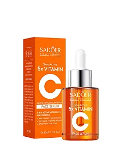 Sadoer Ser facial cu Vitamina C 30 ml Skin Active 5x