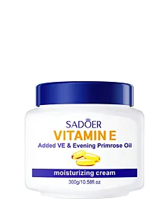 Sadoer Crema hidratanta cu ulei de primura si Vitamina E 300 g 